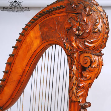 چنگ (هارپ) قرن هفدهم ساخته شده توسط رنو و شاتلین